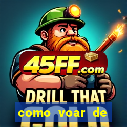 como voar de elytra no minecraft